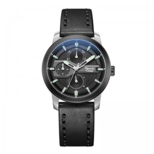 Alexandre Christie AC 6562 Silver Black Lady BFLTBBA